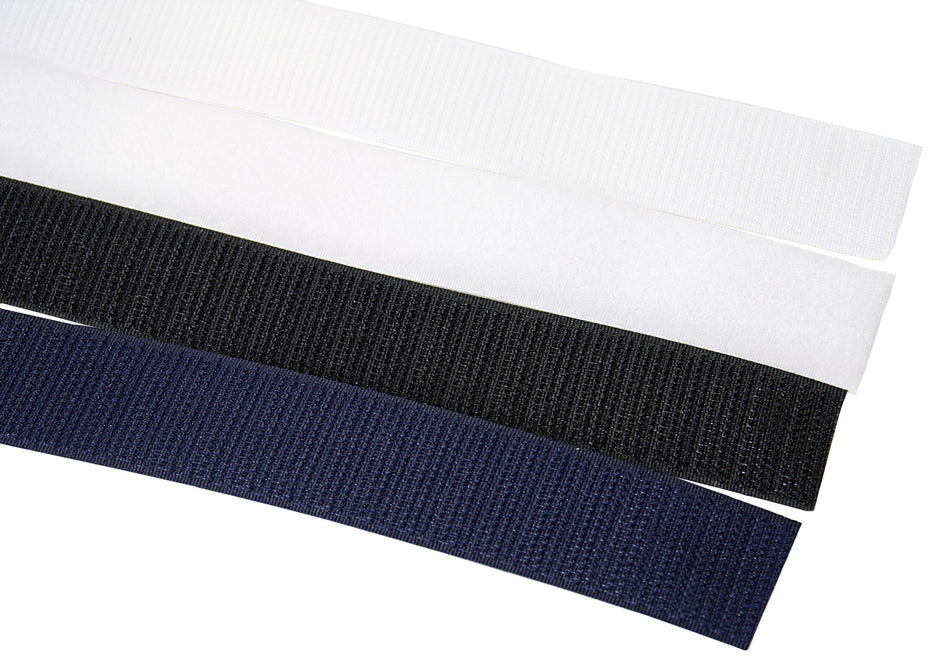 VELCRO® Klettband zum Nähen DIN 3415-A 10-30mm - Polyamid 25m