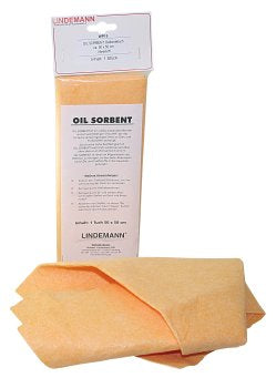 3M OIL SORBENT Ölbinde-Vlies 50 x 50 cm - Wasserabstoßendes Ölbindetuch