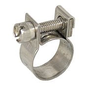 Schlauchschellen Typ T Edelstahl 1.4301 für Treibstoffschläuche