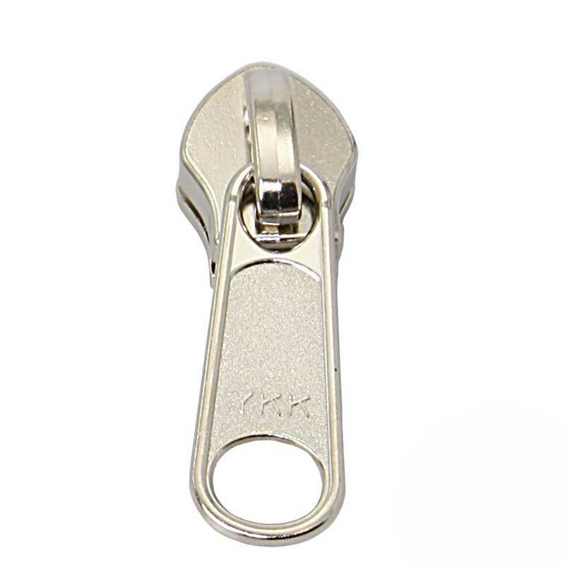 YKK Einfachschieber für Reißverschlüsse - Zinklegierung vernickelt und POM