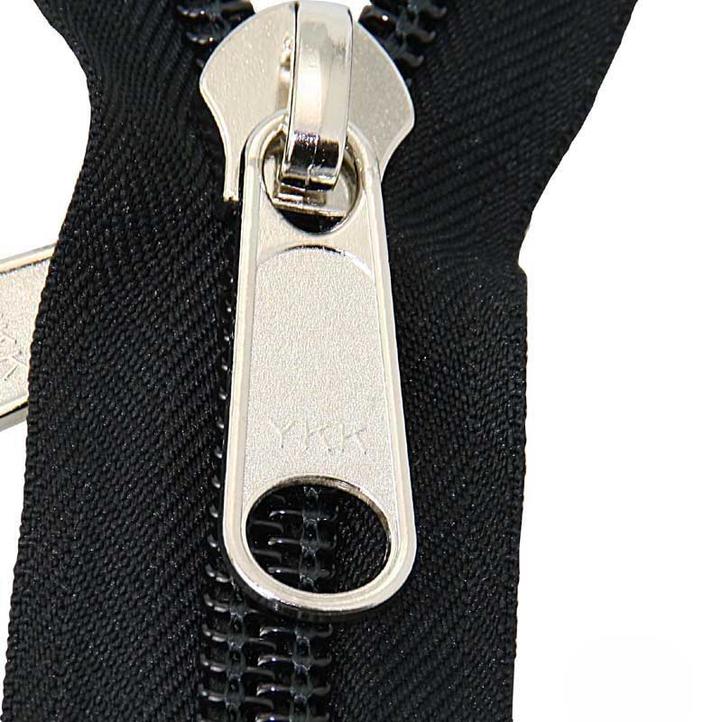 YKK Spiralreißverschluss Größe 6 - Endlos 200m Rolle mit Metallkomponenten