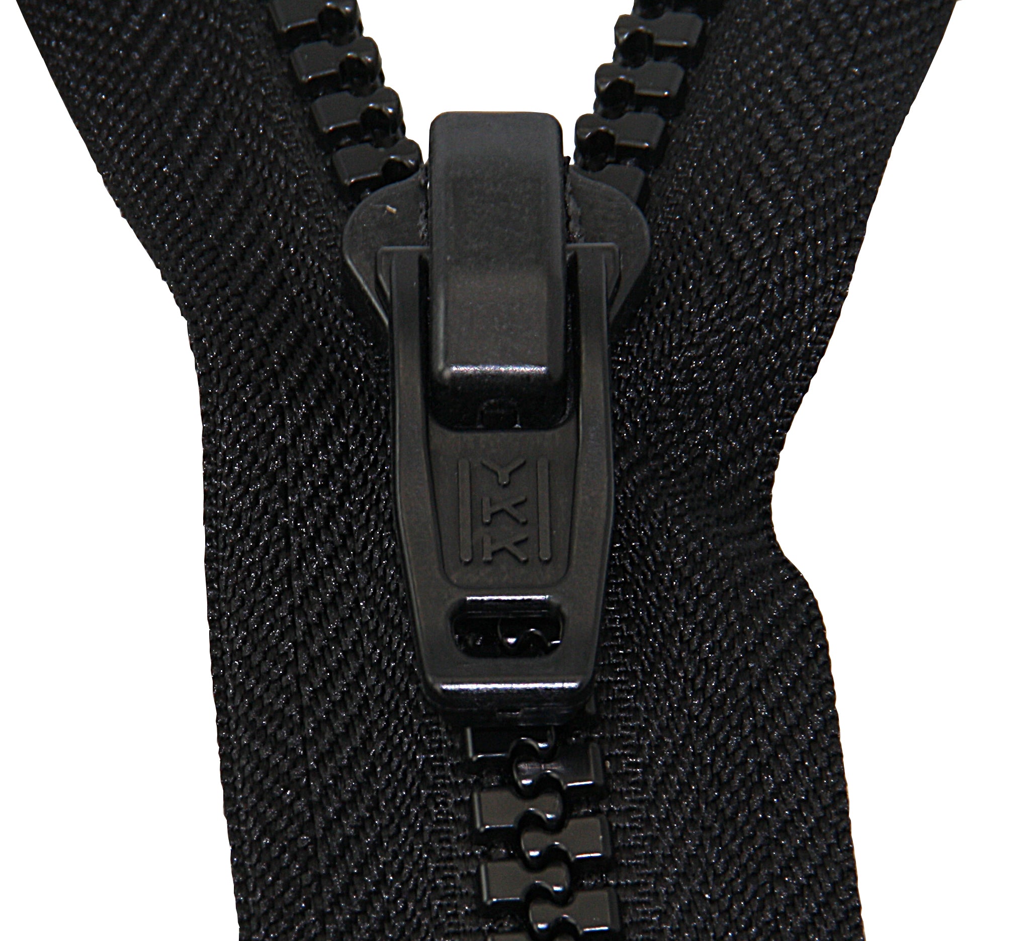 YKK Spiralreißverschluss Größe 10 Typ 1 - Teilbar mit Kunststoff-Komponenten