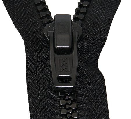 YKK Spiralreißverschluss Größe 10 Typ 1 - Teilbar mit Kunststoff-Komponenten