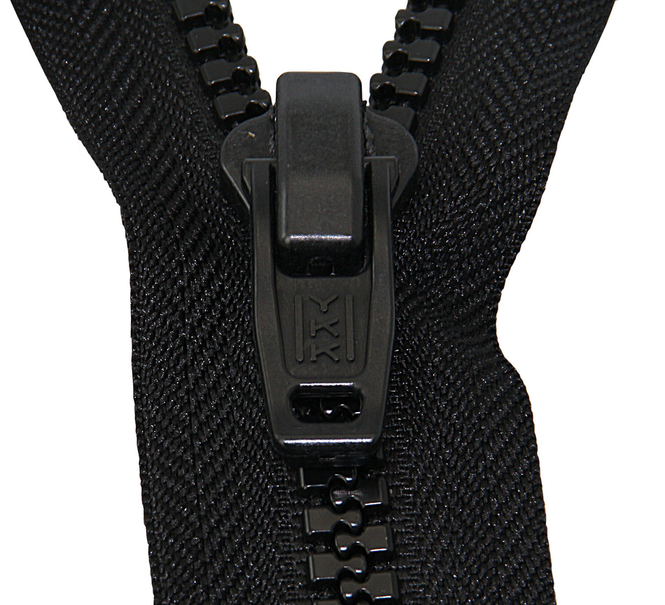 YKK Spiralreißverschluss Größe 10 Typ 1 - Teilbar mit Kunststoff-Komponenten