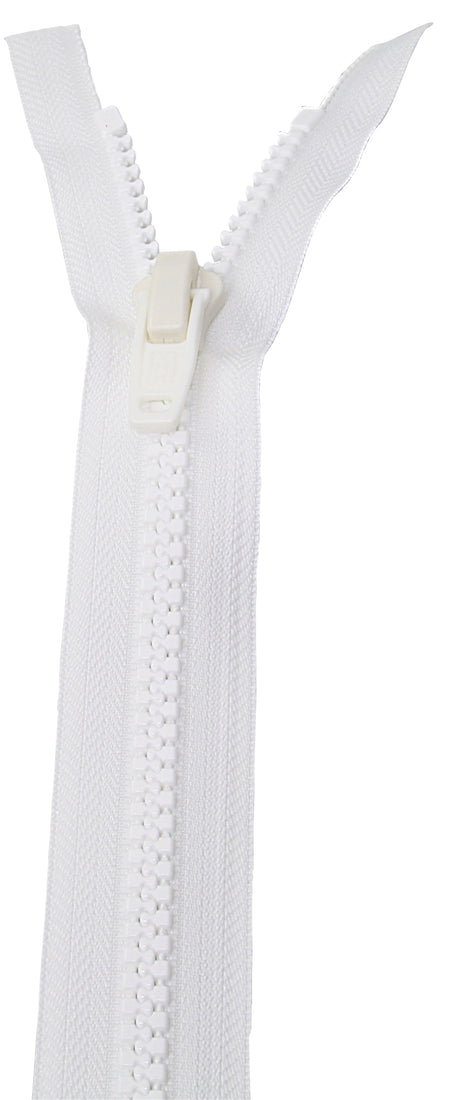 YKK Spiralreißverschluss Größe 10 Typ 1 - Teilbar mit Kunststoff-Komponenten