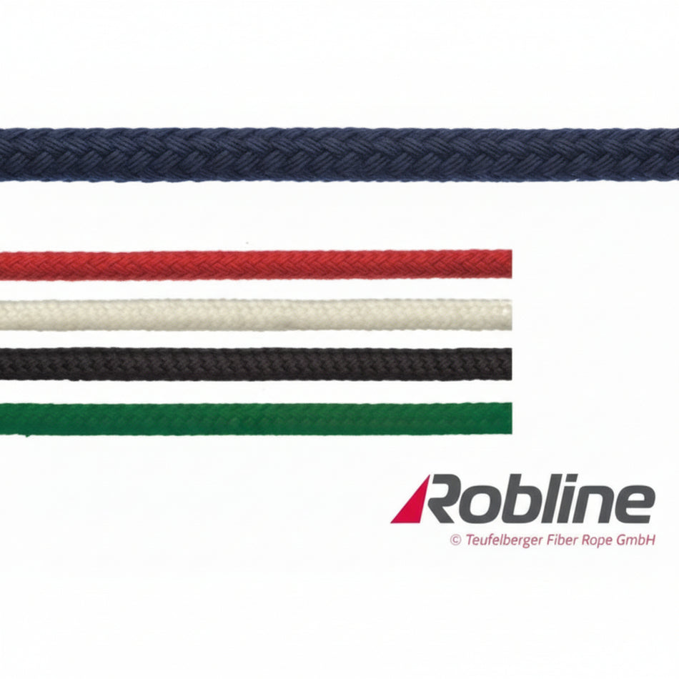 ROBLINE Neptun 500 - Cruising Tauwerk mit Polyestermantel - griffige Schot