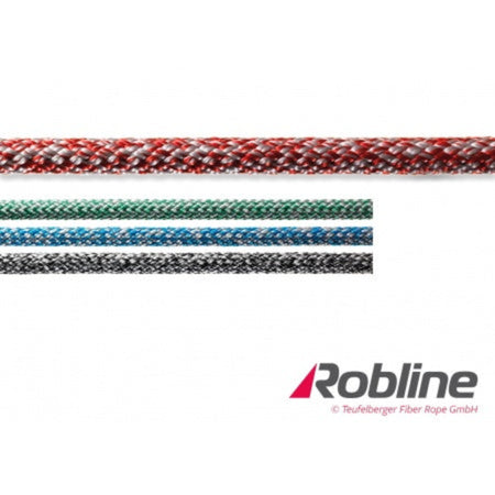 ROBLINE Sirius Tauwerk – Cruising Polyestertau in den Farben silber-grün, silber-schwarz und weiß-rot